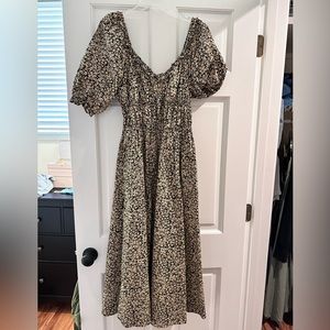 Maxi floral dress- medium tall
